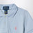 Light blue cotton polo shirt