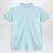 Hellblaues Polohemd con gesticktem Logo