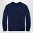 Felpa blu navy in misto cotone