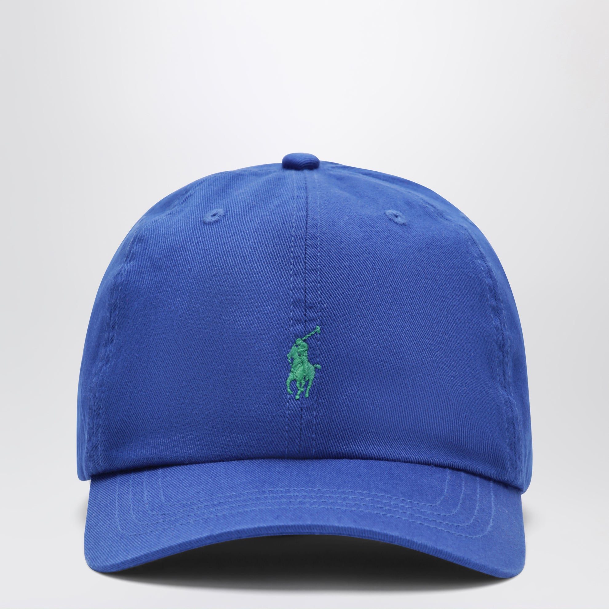 Cappello da baseball blu zaffiro con ricamo logo