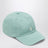 Aquamarine cotton baseball cap