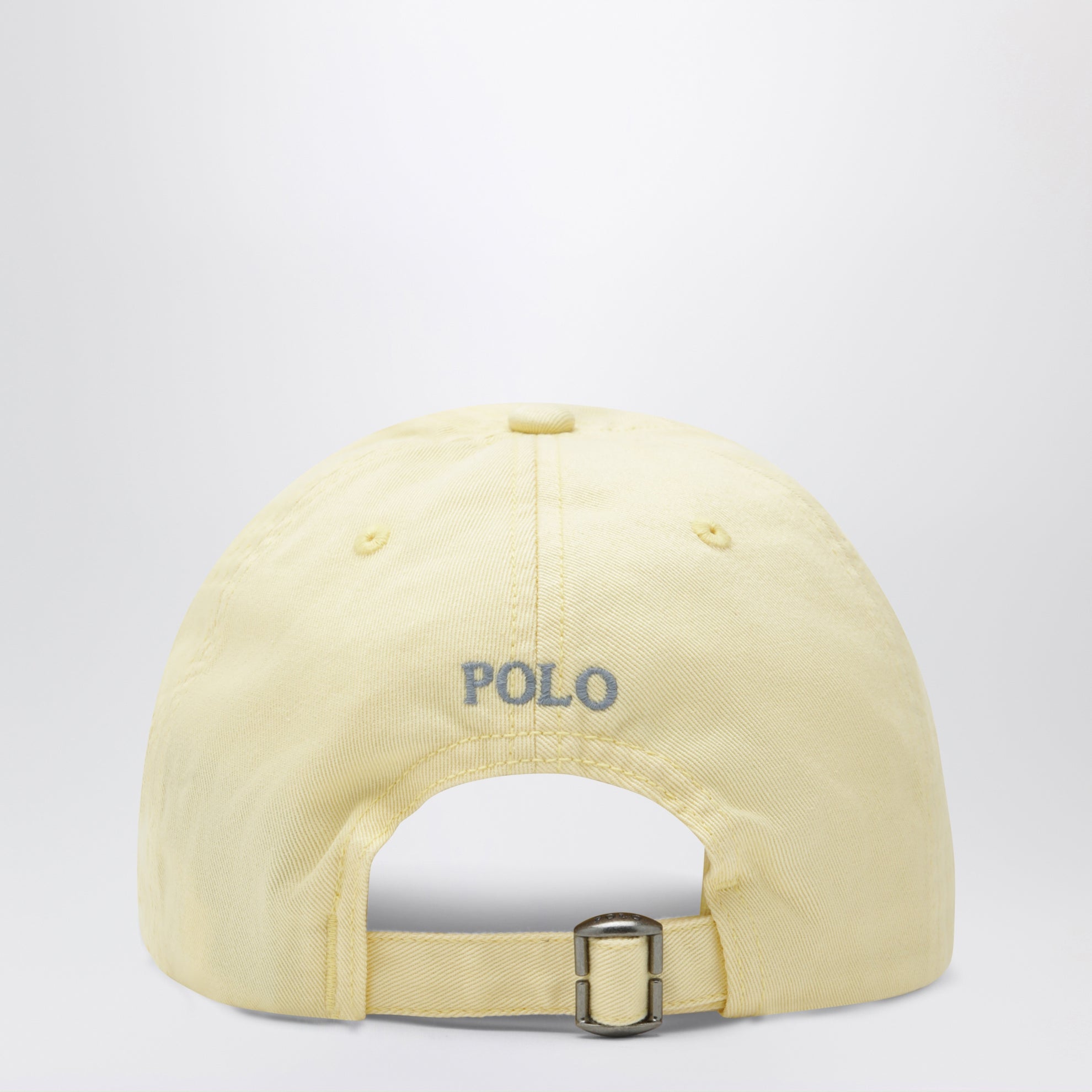 Light yellow cotton baseball cap