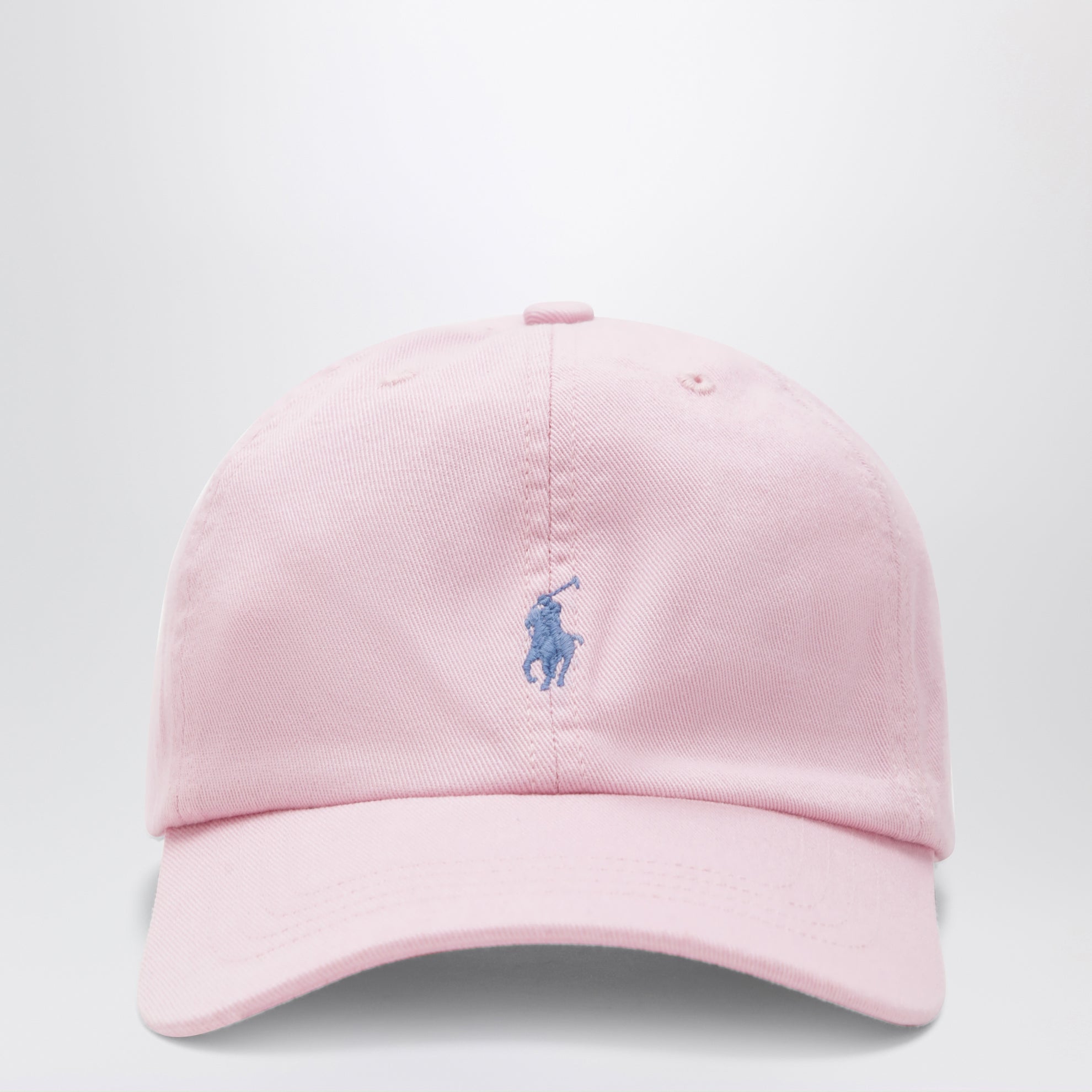 Pink cotton baseball cap