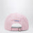 Pink cotton baseball cap