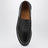 Mocassins noirs en cuir