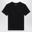 Black cotton T-shirt