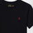 Black cotton T-shirt