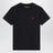 Schwarzes T-Shirt aus Baumwolle