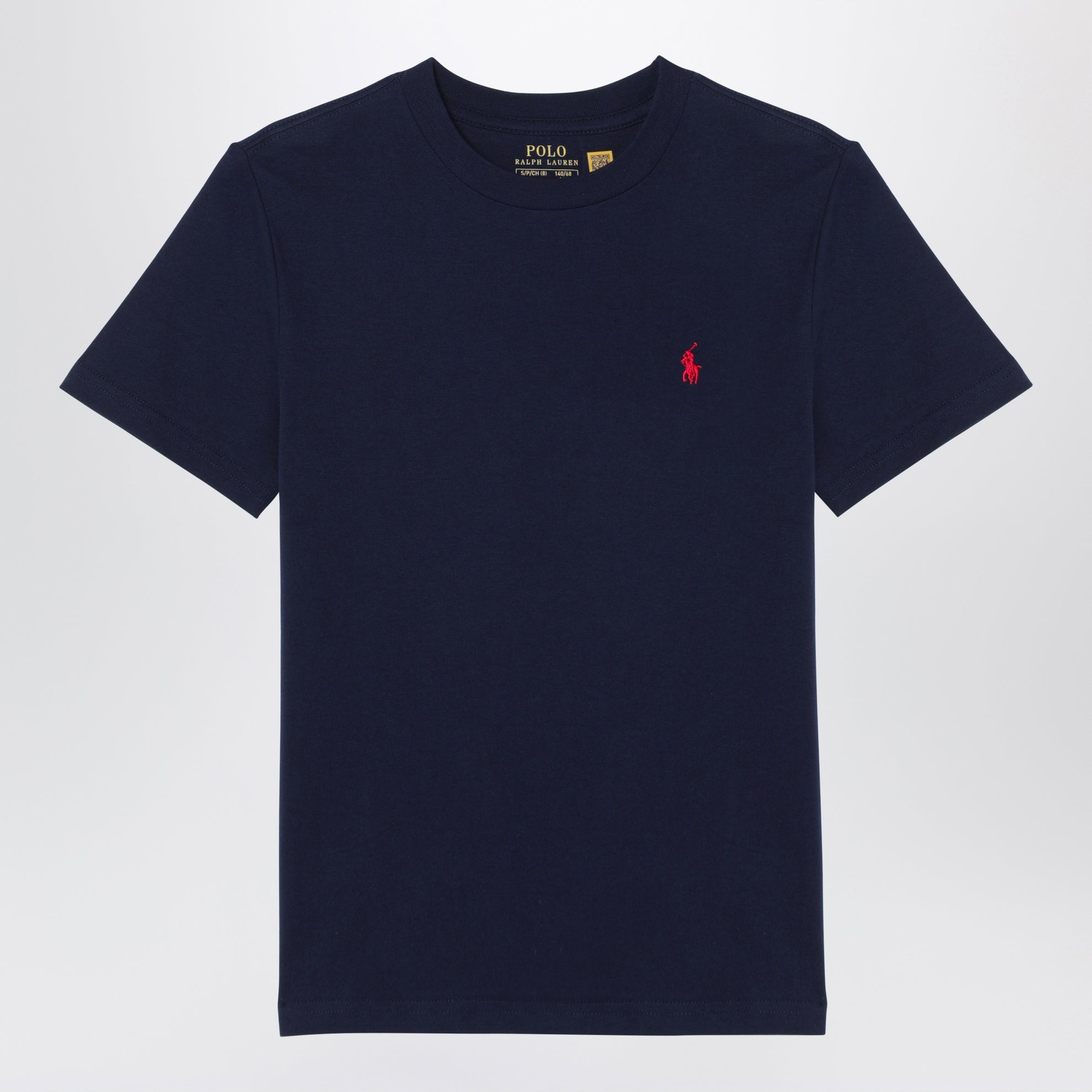 T-shirt blu navy in cotone