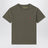 T-shirt verde militare in cotone
