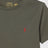 T-shirt verde militare in cotone