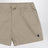 Khaki cotton shorts