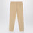 Pantalone jogging beige in cotone con logo
