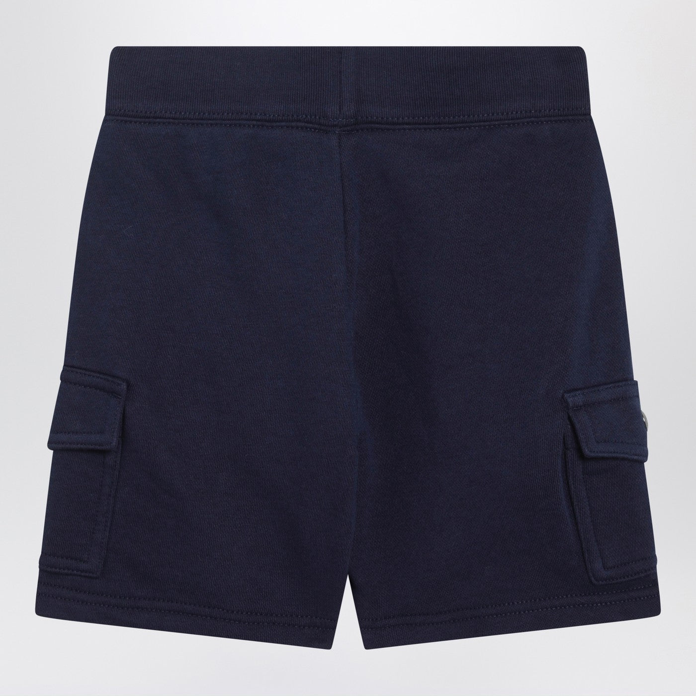 Navy blue cotton blend Shorts