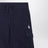Navy blue cotton blend Shorts