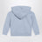 Light blue zip hoodie