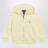 Light yellow zip hoodie