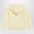 Light yellow zip hoodie
