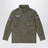 Militärjacke aus olivgrünem Baumwollcanvas