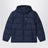 Giubbotto con zip blu navy