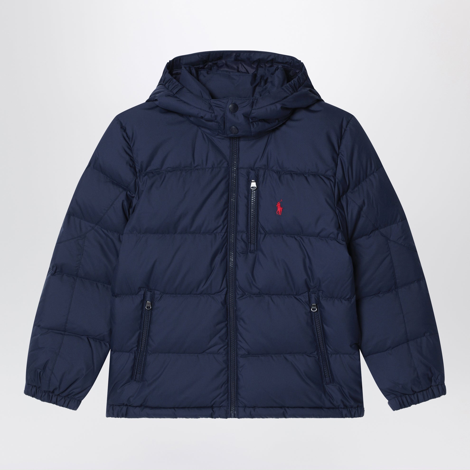 Giubbotto con zip blu navy