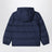 Giubbotto con zip blu navy