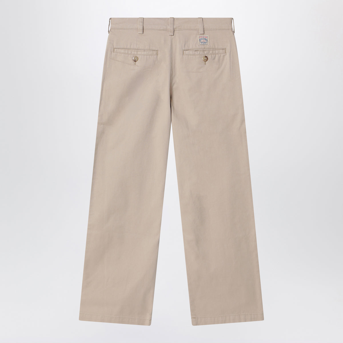 Pantalon chino beige en coton