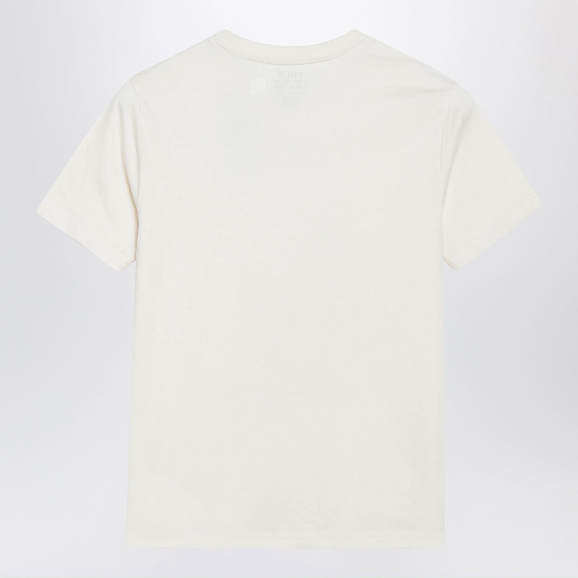 Polo Bear T-Shirt in Creme aus Baumwolle