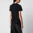 T-shirt AC nera in cotone