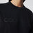 T-shirt nera con doppia manica
