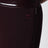 Pantaloni dritti bordeaux in maglia a coste