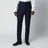 Blue pinstripe single-breasted wool suit