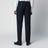 Blue pinstripe single-breasted wool suit