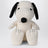Cream Snoopy plush in corduroy 27 CM