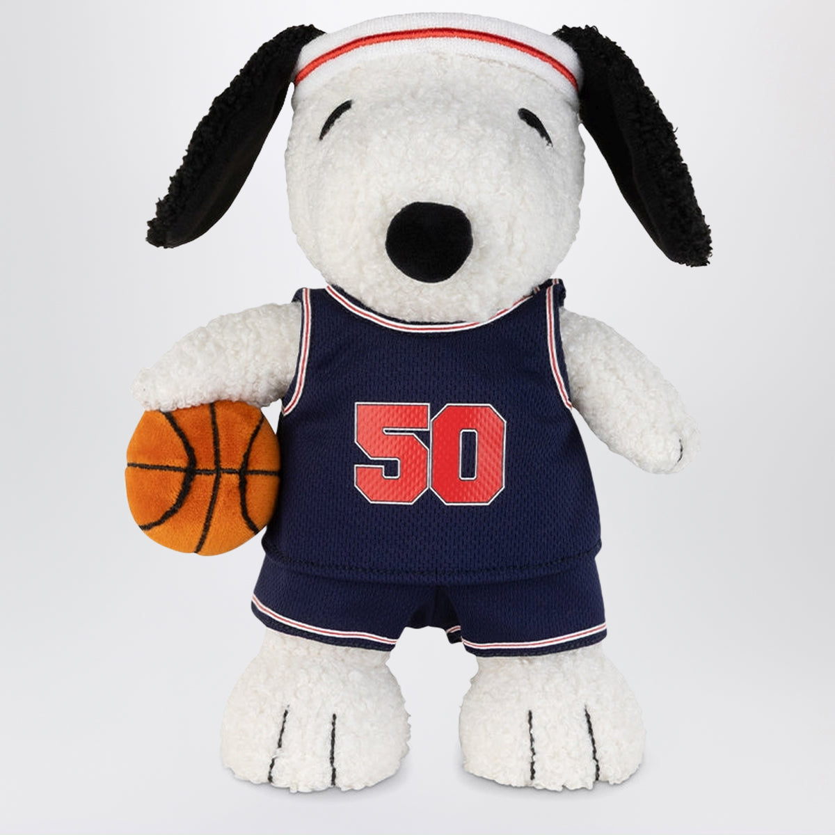 Peluche Basketball Snoopy crème 23 CM