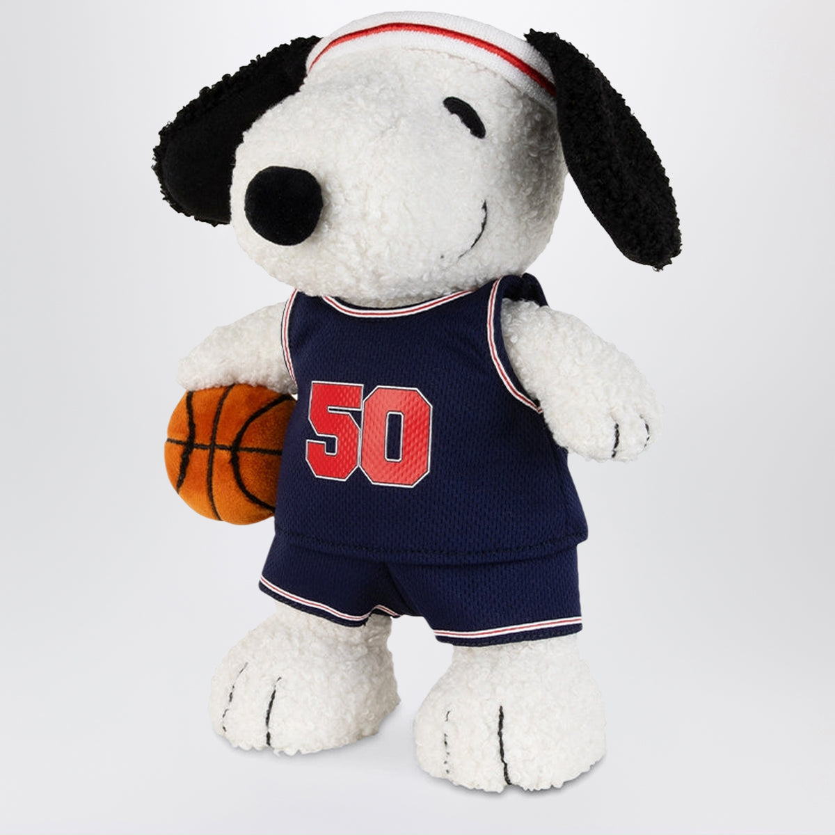 Peluche Basketball Snoopy crème 23 CM