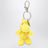 Yellow Woodstock ECO Tiny Teddy keyring