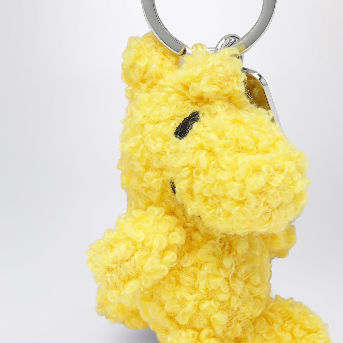 Yellow Woodstock ECO Tiny Teddy keyring