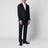 Single-breasted blue wool suit