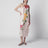 Robe maxi en lin à imprimé floral Garden Terrace