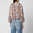 Blusa bianca Sea Garden con volant