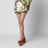 Sand Tropical Scarf linen-blend shorts