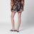 Shorts Aster relaxed in seta Navy Jacobean