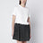 T-shirt blanc en jersey de coton