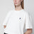 White garment-dyed jersey T-shirt