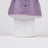 Small Lavender Mushroom Night Lamp