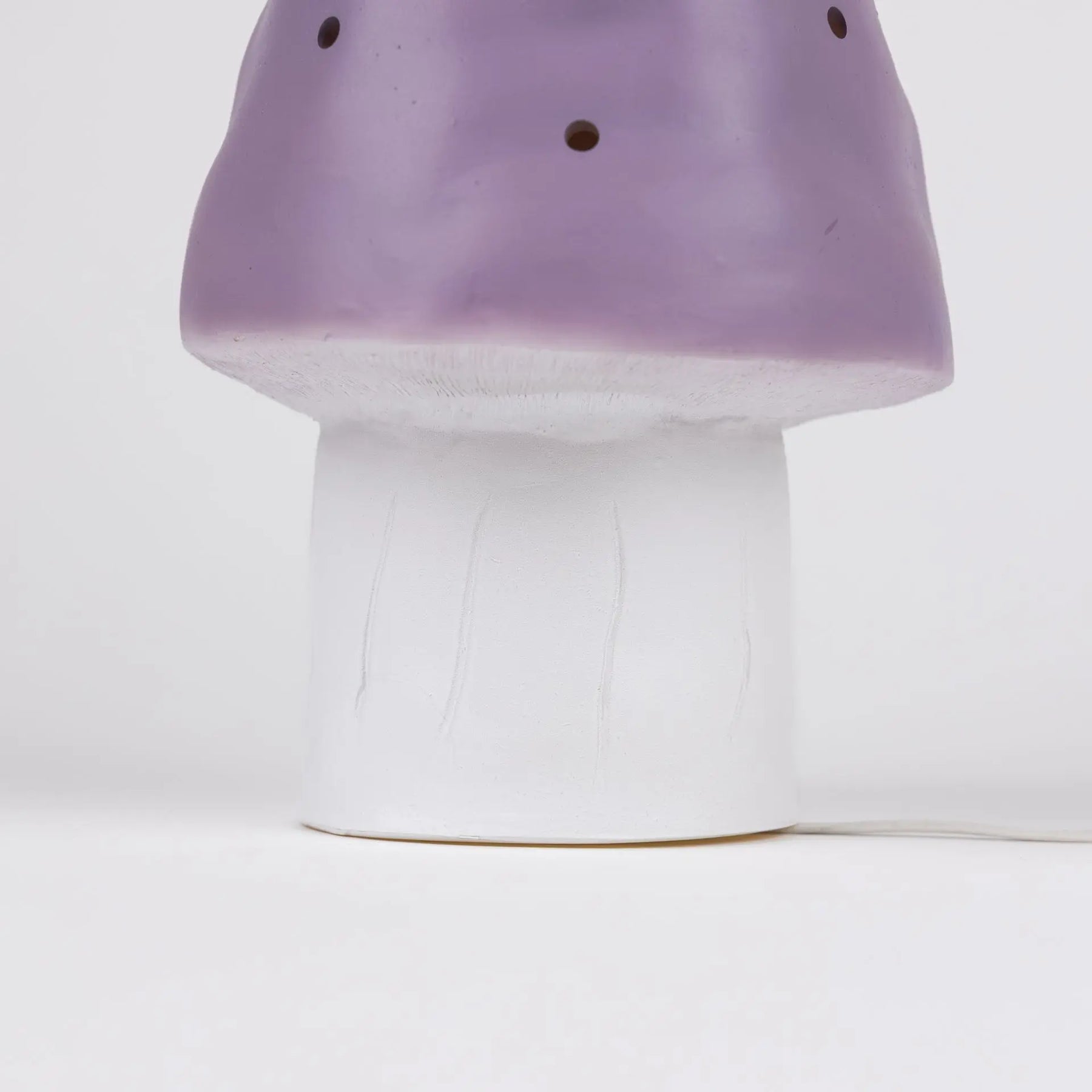 Small Lavender Mushroom Night Lamp