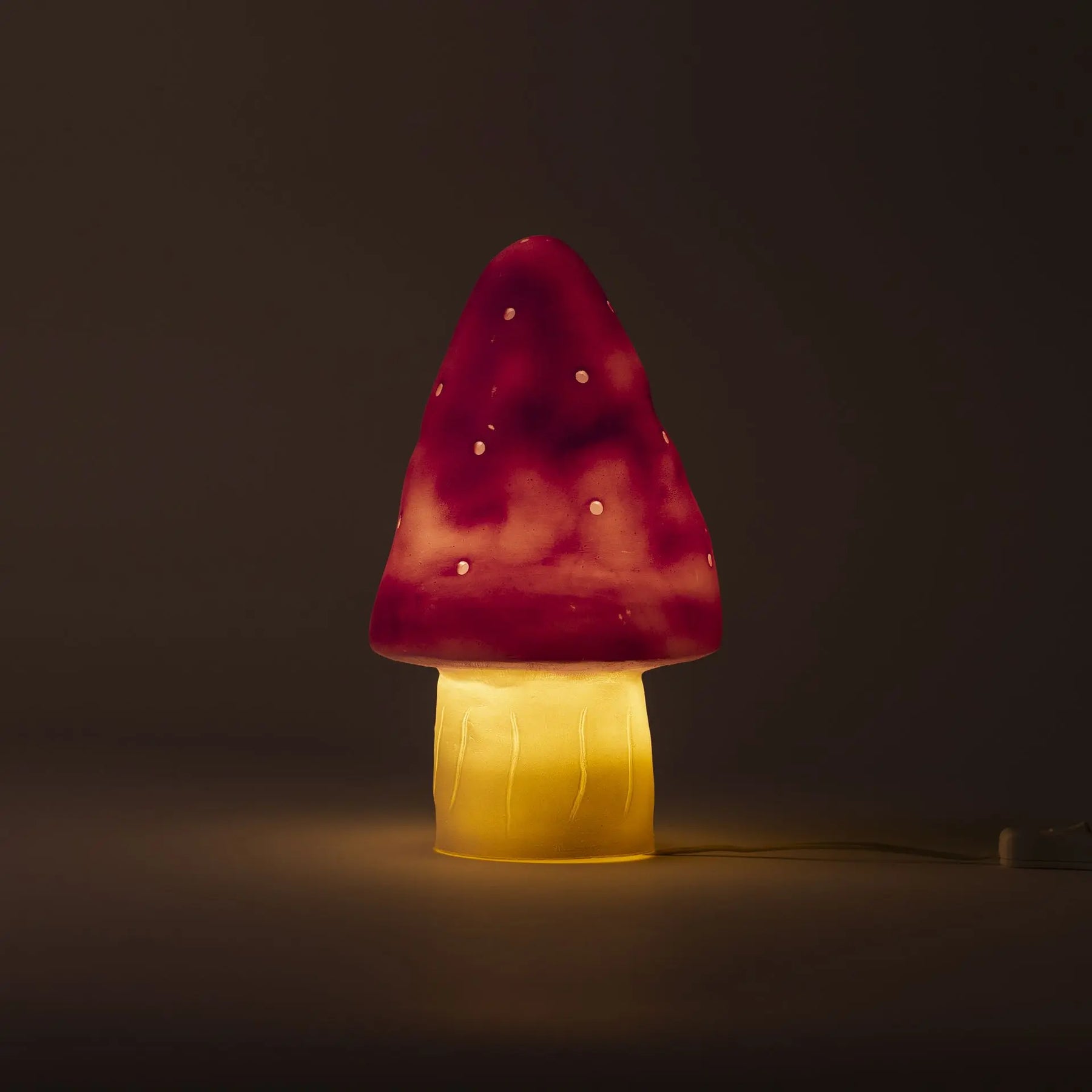 Petite lampe veilleuse Champignon Rose