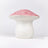 Große Nachtlampe Pilz Rosa