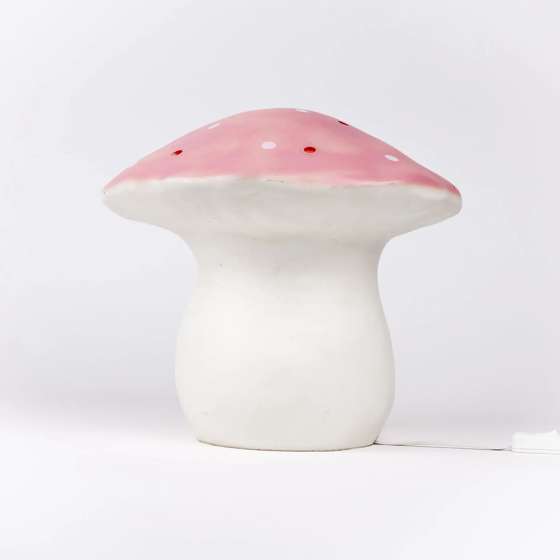 Große Nachtlampe Pilz Rosa